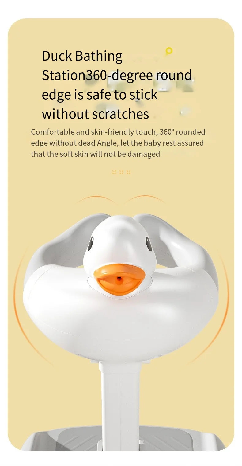 Baby standing bath device Adjustable folding children's bath tub wash butt bath stand