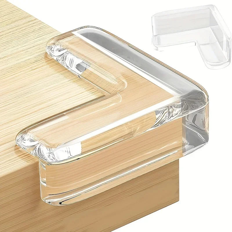 Furniture corner protector, corner and edge safety protection pad, transparent protection, used for corner furniture (L-shaped)