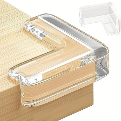 Furniture corner protector, corner and edge safety protection pad, transparent protection, used for corner furniture (L-shaped)