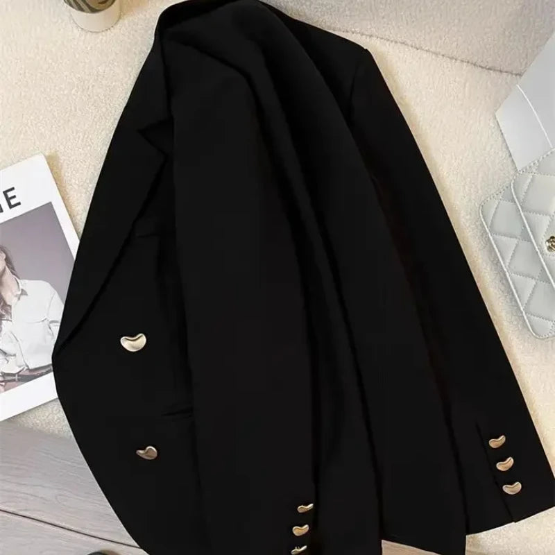 Office Wear Professional Outfits Outerwear Solid Women's Blazers Spring Autumn Female Coats and Jackets In Promotion Korean Fall
