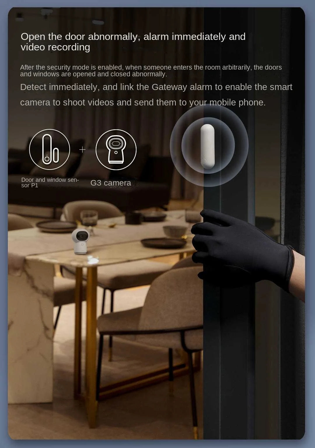 Newest Aqara Door Window Sensor P1 Zigbee 3.0 Remotely View Intelligent Linkage Smart home Devices Work With APP Homekit