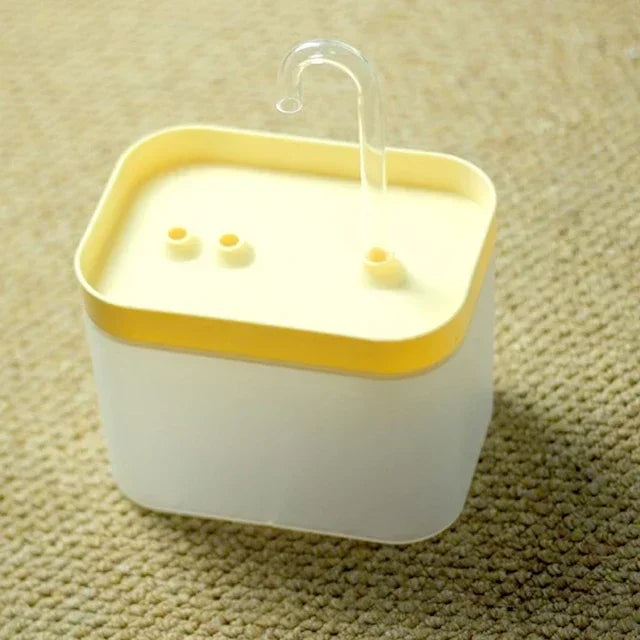 1.5L Ultra-Quiet Cat Water Fountain Filter Smart Automatic Pet Dog Water Dispenser&Burnout Prevention Pump Recirculate Filtrin