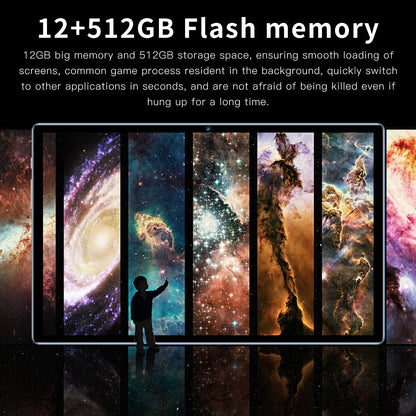 2025 Android 12.0 Tablet PC 10.1 Inch 12GB RAM 512GB ROM WIFI GPS 4G LTE Phone Tablet Gifts Tablet
