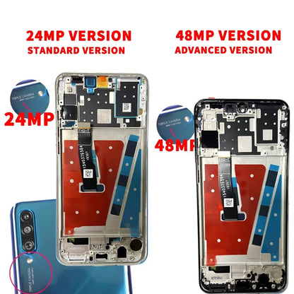 6.15" For HUAWEI P30 Lite LCD Digitizer Touch Screen For HUAWEI P30 Lite for Huawei Nova 4E LCD Screen Digitizer Assembly Part