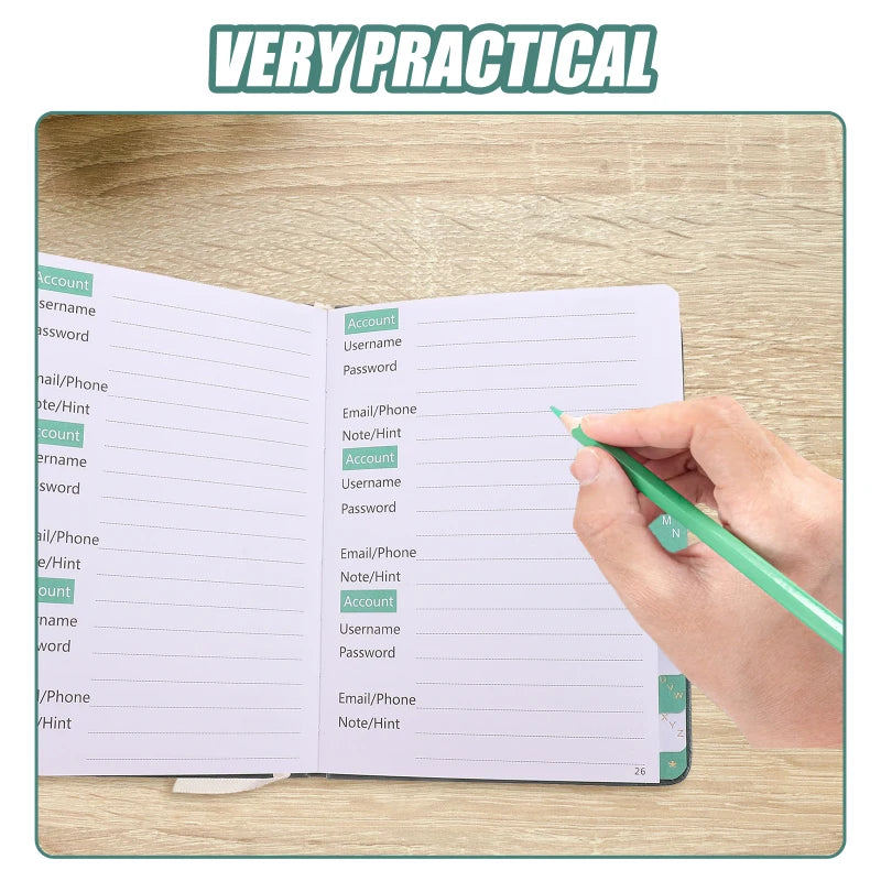 Address Book Phone Numbers Books Mini Organizer Home Office for Telephone Index Page