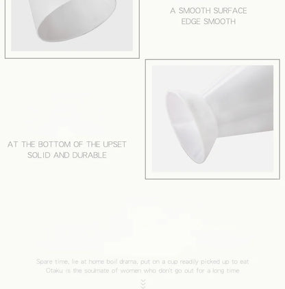 2 In 1 French Fries Cups Plastic Cups Sauces Snacks Dessert Plate Ketchup Slant Cup Two Cup Spout Kitchen Accessories