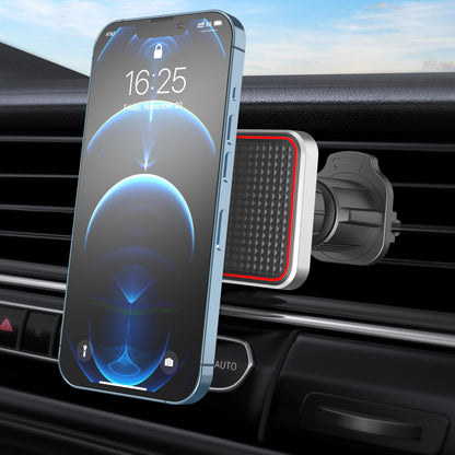 Magnetic Phone Holder Car Phone Mount Magnetic [Easily Install] Phone Mount for Car [6 Strong Magnets] Cell Phone Holder for Car