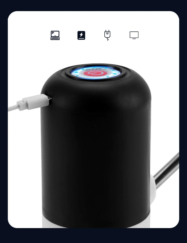 Bottled Water Pump Electric Household Mineral Water Dispenser Pure Water Press Automatic Water Dispenser Pump