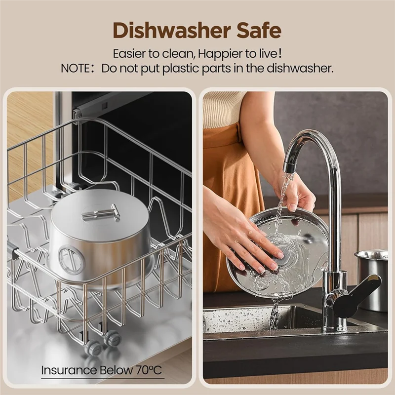 ABJN-Cat Water Fountain Stainless Steel Cat Fountain For Drinking For Small Dog Large Kitty EU Plug