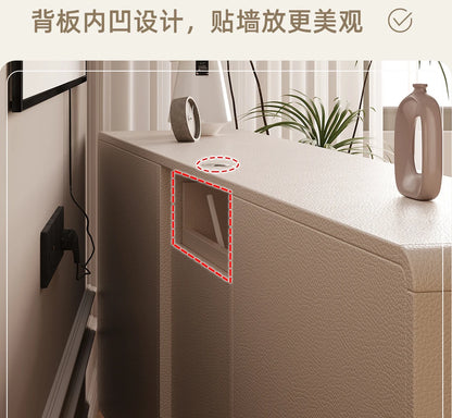 Trendy Floor Standing Living Room Decoration Cabinets Simple Modern Accent Cabinet Storage House Container Vitrina Furniture