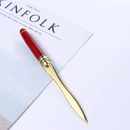 Supplies Wooden Handle Office School Supplies Student Stationery Letter Opener Express Opener Cut Paper Tool Envelopes Opener