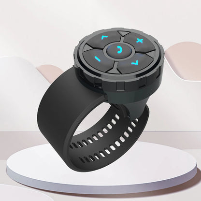 Smart Remote Controller Universal Smart Wireless Remote Bluetooth-compatible 5.3 for Helmet Earphone Motorcycle/Bike Handlebar