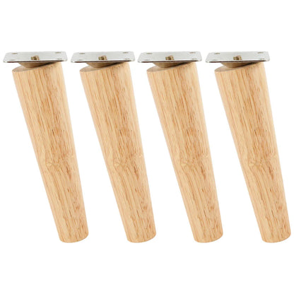 4PCS Sofa Leg Furniture Leg Screw Solid Wood Leg Wooden Table Cabinet Leg Furniture Parts Home Floor Protector