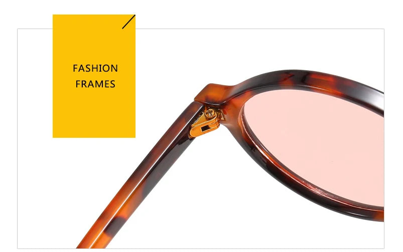 Vintage Oval Sunglasses Women Fashion Sun Glasses for Female Sexy Ladies Small Frame Round Eyewear
