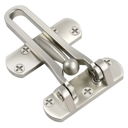 Home Anti-theft Door Buckle Bedroom Kids Room Door Bar Lock Stainless Safety Chain Hotel Anti-lock Buckle Insurance Door Bolt