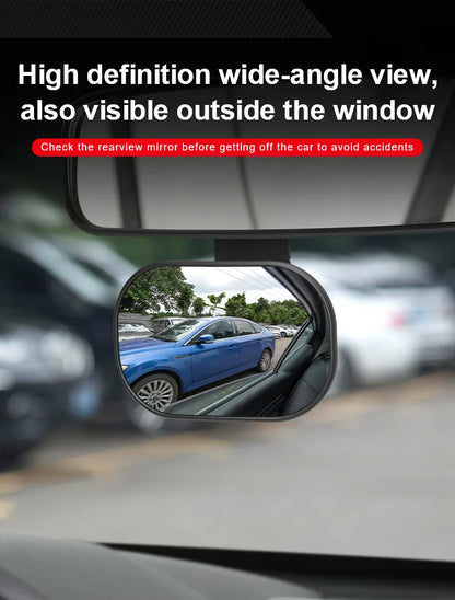 Car interior baby observation mirror, car child safety seat rearview mirror, installation of auxiliary mirror, reverse blind spo