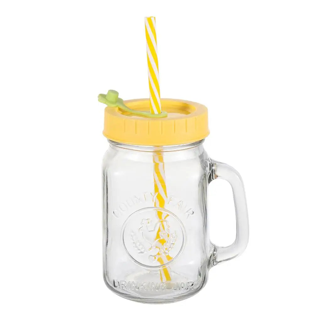 Universal Mason Jar Lids With Straw Hole 70mm Diameter Drinking Storage Cap Wide Mouth Leak Proof Kitchen Supplies