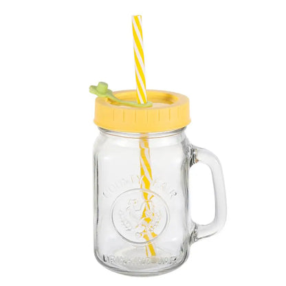 Universal Mason Jar Lids With Straw Hole 70mm Diameter Drinking Storage Cap Wide Mouth Leak Proof Kitchen Supplies