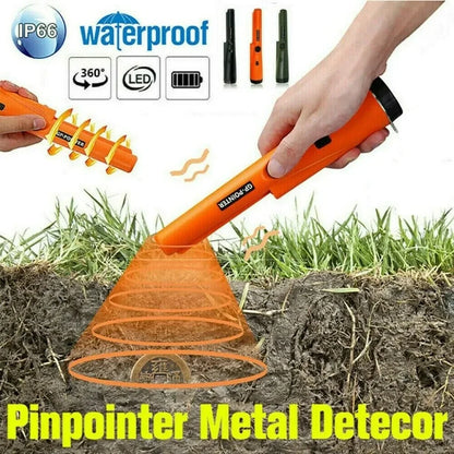 Metal Detector Professional Waterproof Handheld  Handheld  360° Scanning Unearthing Treasure Finder with High Sensitivity