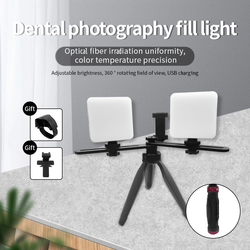 Dental Intraoral Photography Light LED Lamp Oral Filling Light Orthodontics Equipment Photo Lamp for Dentistry Treatment