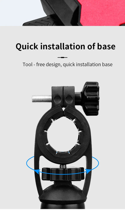 Bicycle Mobile Phone Holder Electric Bike Motorcycle Phone Stand Ride Navigation Mobile Phone Rack Phone Holder Support