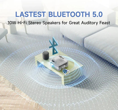 ProjectorMobile LCD Projector With Bluetooth Projectors With Speaker