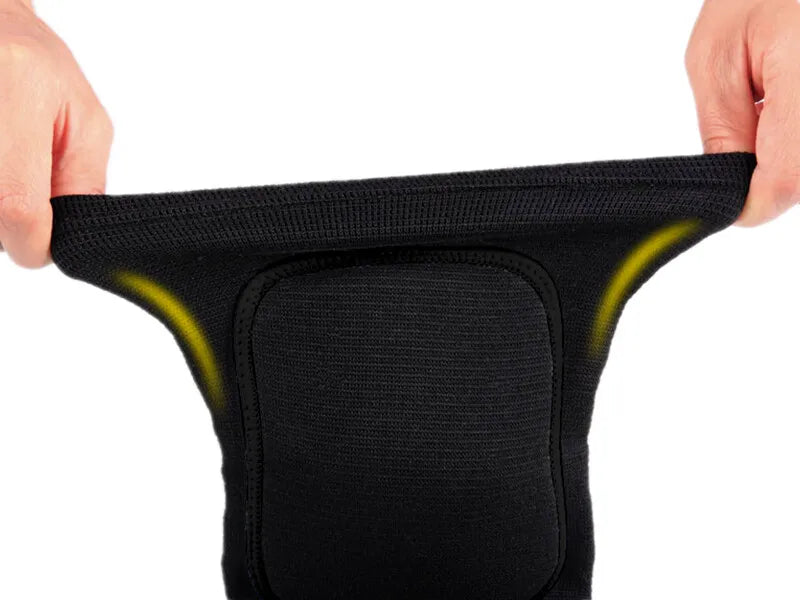 1Pair Knee Pads Fitness Dance Training Knee Protector Elastic Thickened Sponge Women Knee Brace Support For Arthritis Relief