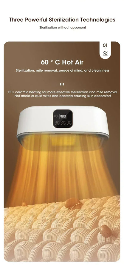 Mini Portable Foldable Electric Dryer with Intelligent Timer Fast Drying Household Cabinet Compact Travel Drying Bag Included