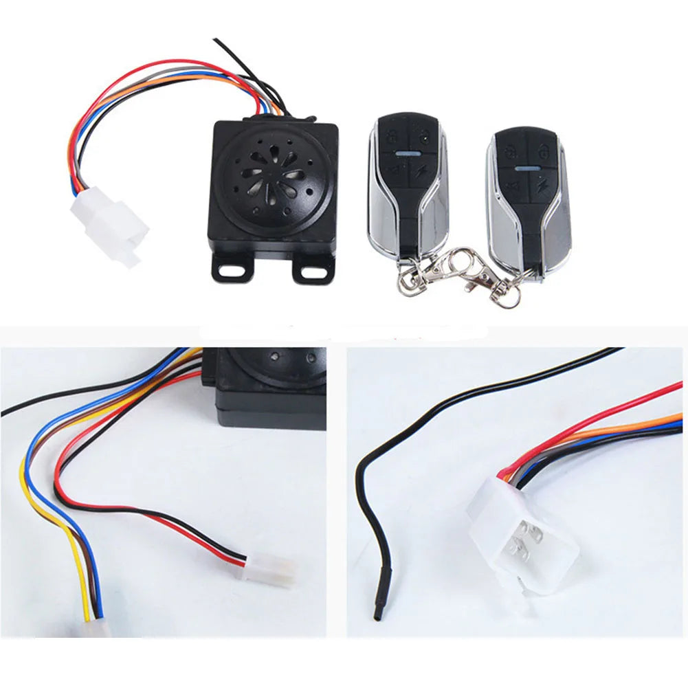 36V-72V Electric Bicycle Smart Alarm Anti-Theft Lock Waterproof Dustproof Remote Control Lock Ebike New