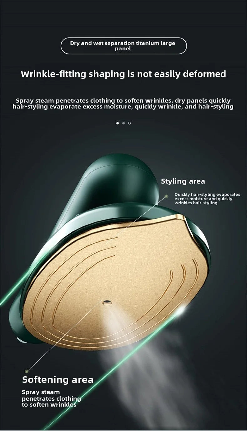 Mini Portable Handheld Electric Iron lightweight Micro Steam Iron Multi-Function steam electric iron 2-in-1 household Steam Iron