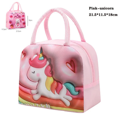 Food Storage bag Student lunchbag cool food bag for Children Food Container for Kids Schiool Thermal Lunch food Bag Mommy bag