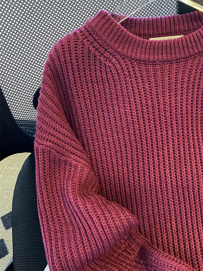 Syiwidii Oversized Sweaters for Women Knit Pullover Spring Autumn Winter Long Sleeve Causal Fashion Elegant Ladies Loose Jumpers