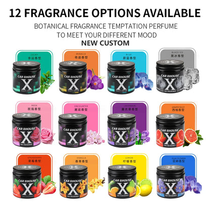 Car Air Freshener Solid Cologne Lavender Lemon Auto Accessories Vanilla Good Smell Odor Eliminator Essential For Home Closet