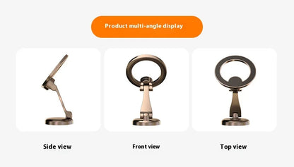 Magnetic Car Phone Mount Holder Multi-Functional Floating Screen Foldable Stand Vehicles Universal Phone Holder Safe Driving