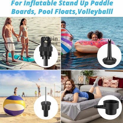 Electric Air Pumps Wireless Inflator Plastic Rechargeable for Camping Gear Paddle Board Pool Toys Tire Quick Inflation