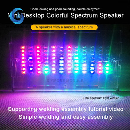 3WX2 12-way spectrum 45 magnetic speaker bluetooth assembly kit music students welding teaching training electronic DIY