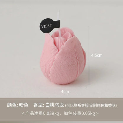 Tulip Scented Candles Gifts Handmade Birthday Gifts Decorative Ornaments Flower Shaped Candles