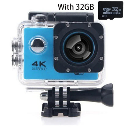 4k HD Mini Action Camera WiFi Remote Control Sport Camera Underwater Waterproof Video Recording Cameras Action Video Cameras
