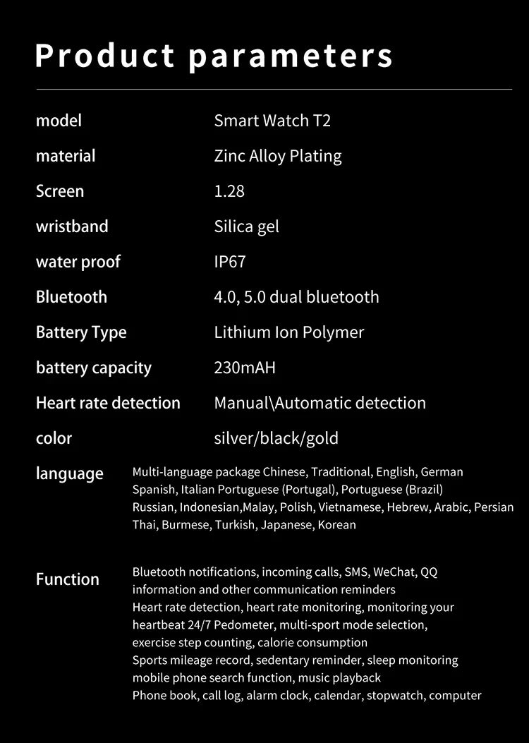 New Women Bluetooth Call Smart Watch HeartRate Blood Pressure Monitoring Smartwatches Waterproof Men Smartwatch For Samsung IOS