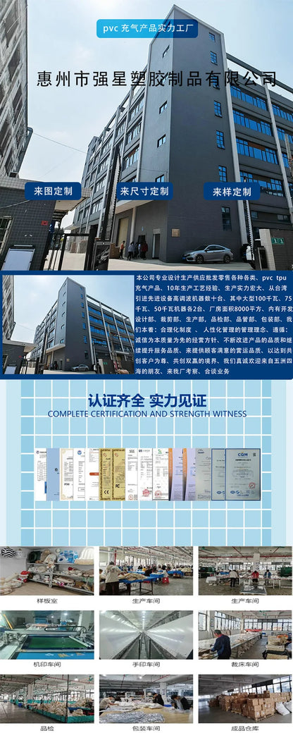 Water Mattress for Pregnant Women Inflatable Floating BedPVCMattress Flocking Thickened Mattress Mom Yoga Mat Wholesale