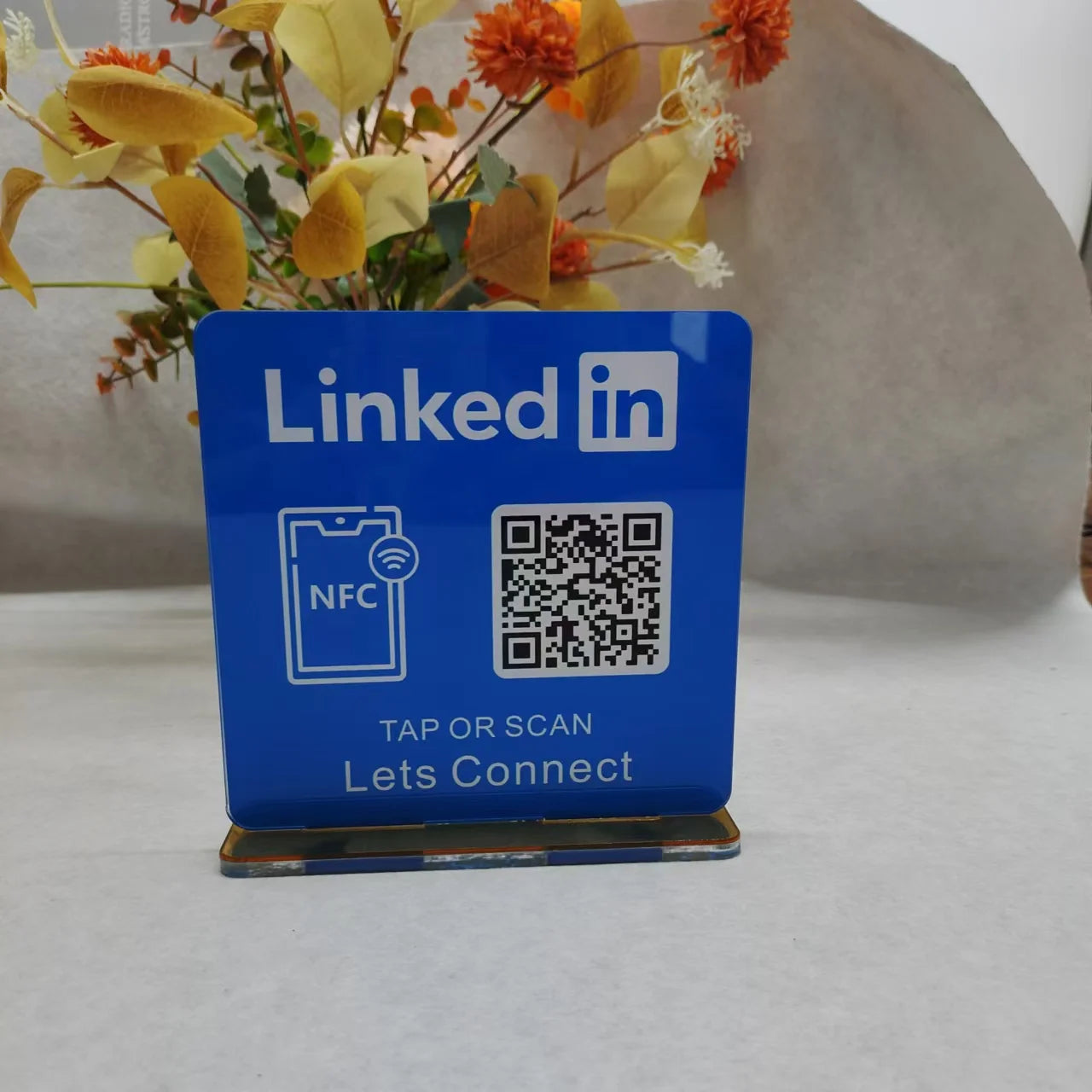 Review Us on Google Custom Google Review Sign With NFC Beauty Salon Business Decor Acrylic Google Review QR Code Sign