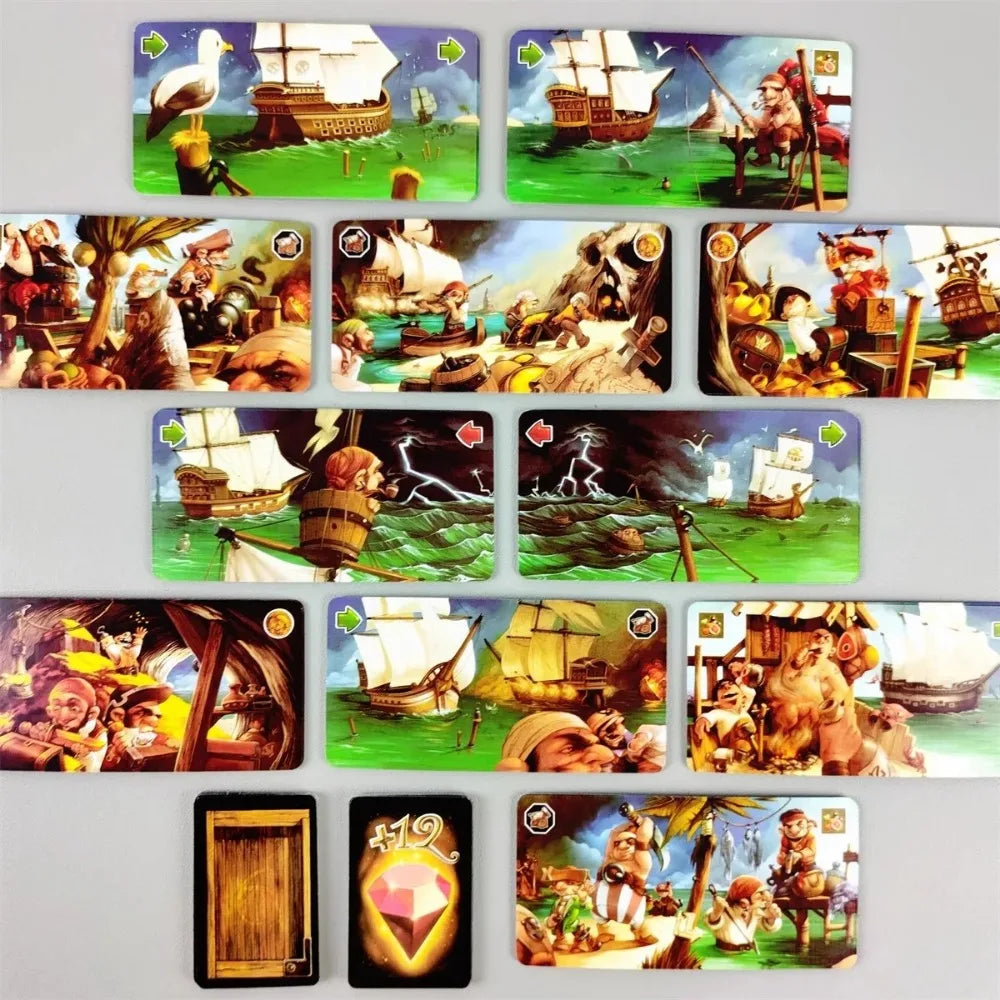 Jamaica Board Game for Family and Party, Funny Table Game, Friends Entertainment, Strategy Game, 2-6 Players