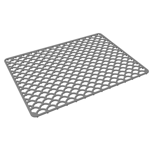 Anti Slip Silicone Sink Mat Essential Kitchen Accessory for Protecting Dishes and Reducing Noise in Center Drain Sinks