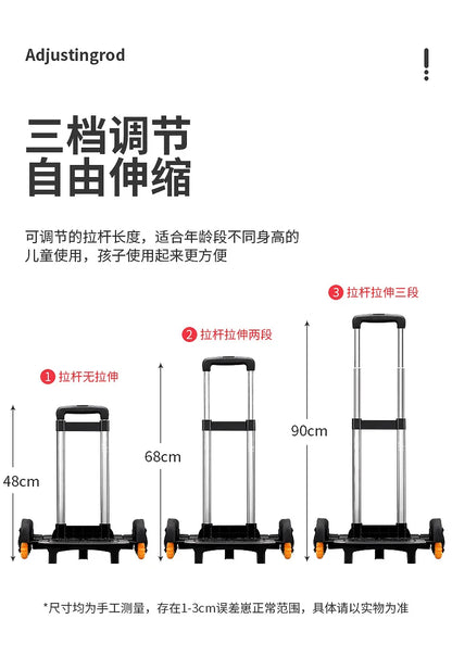 TAKARATOMY Backpack Trolley School Bag Pikachu School Bag Stationery Storage Backpack Multifunctional Travel Bag School Season