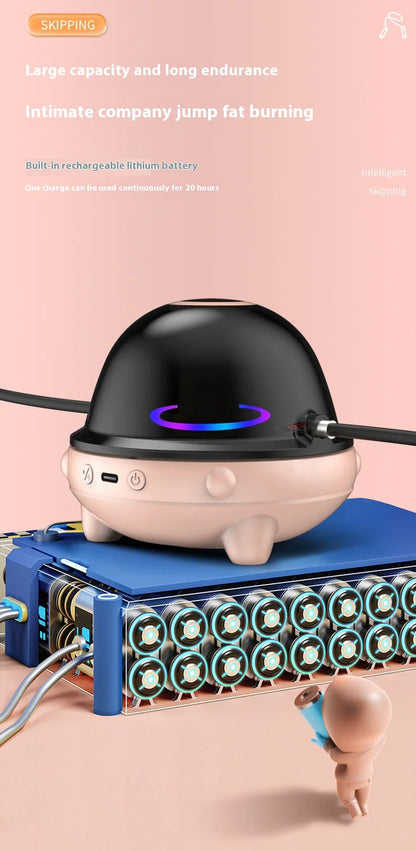 Smart Automatic Electric Skipping Machine Multi-person Fitness Intelligent Rope Electronic Adjuster Counting Jump Rope Machine