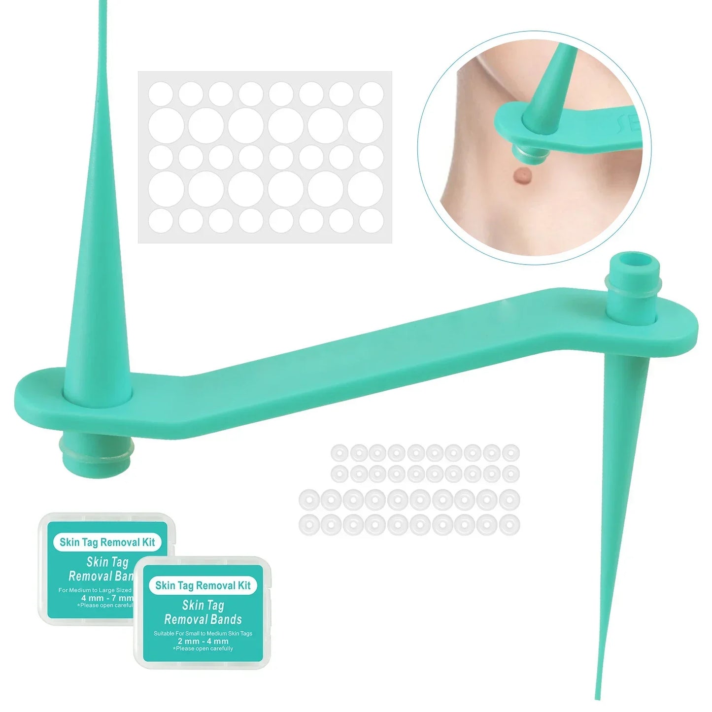 Simple Wart Removal Tool Set Skin Tag Removeal Tool Easy To Clean Skin Care Tool Skin Tag Removal Care Products