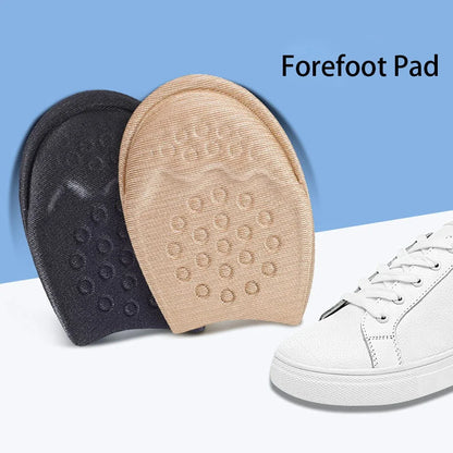 Half Insoles for Shoes Inserts Forefoot Insert Non-slip Sole Cushion Reduce Shoe Size Filler High Heels Pain Relief Shoe Pads