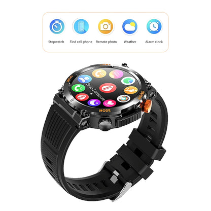 Smart Watch Men Bluetooth Call Health Monitor Sports Smart Watch IP67 Waterproof Outdoor Sports Watch 100+ Sports Modes