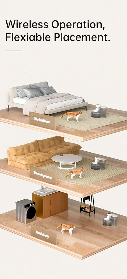 3L Pouring Cat Water Dispenser Flowing Water Charging Automatic Water Feeder Smart Pet Water Dispenser Can Set Amount of Water