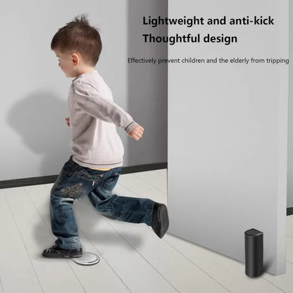 Magnetic Door Stoppers Stainless Steel Door Stops Mute Door Holder Keep Door Open No Drilling Door Stop Heavy Duty Door Suction